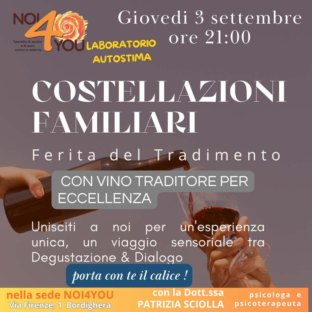 costellazioni familiari evento